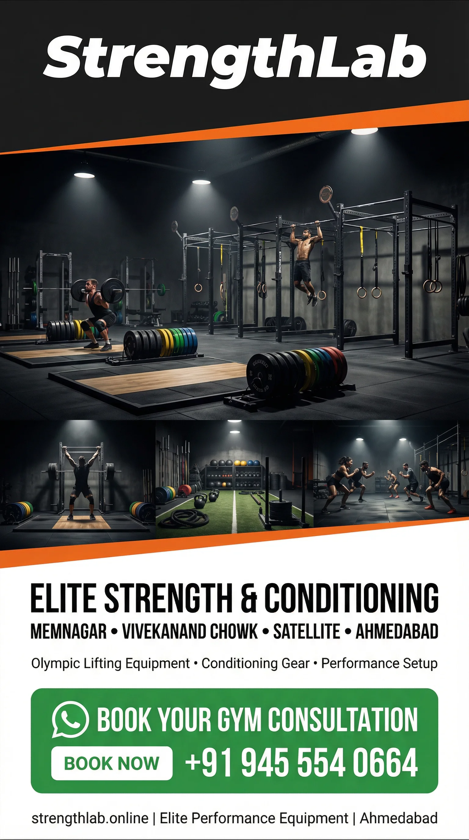 StrengthLab Elite Performance Equipment Memnagar Ahmedabad